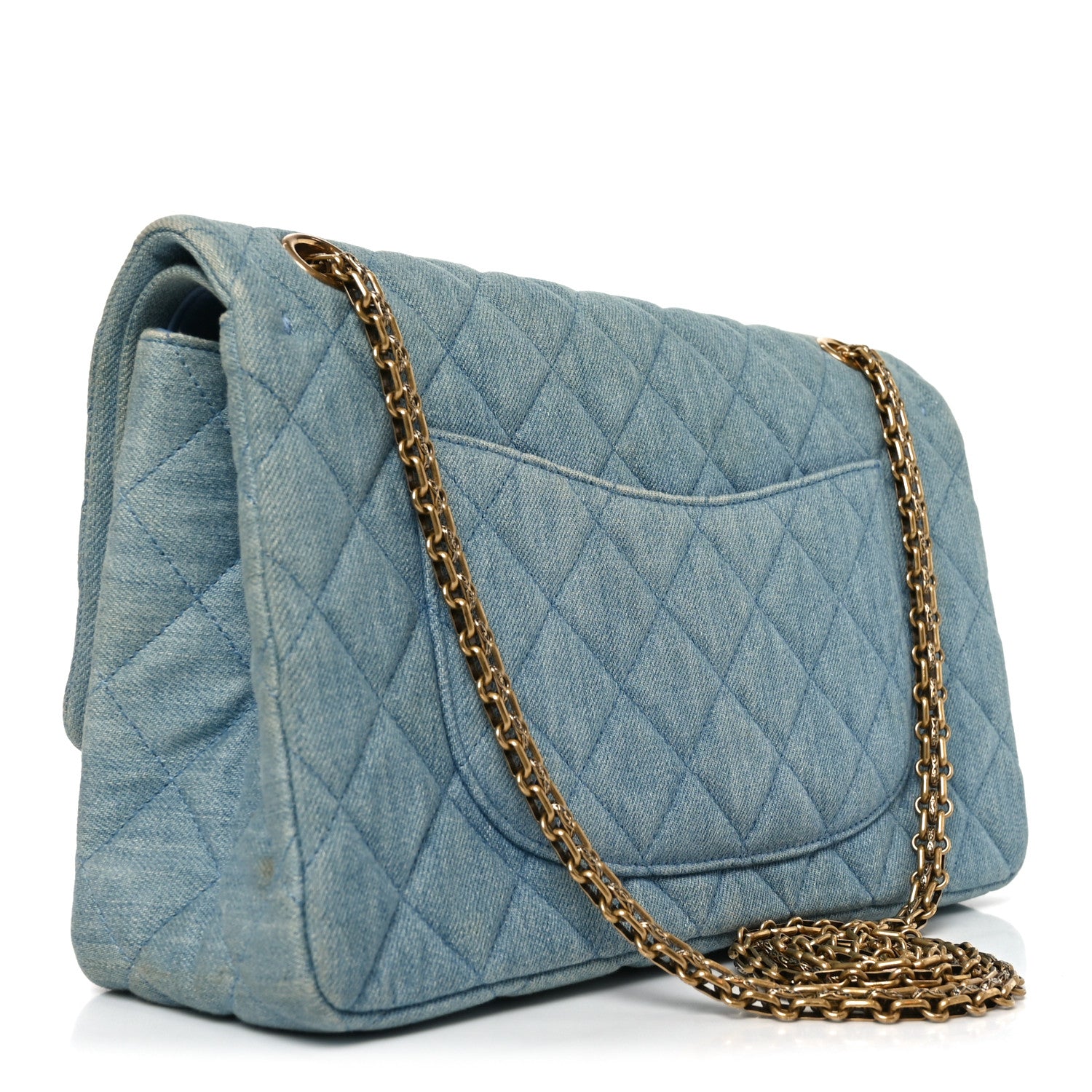Chanel Denim Quilted 2.55 Reissue 226 Flap Light Blue 1859118