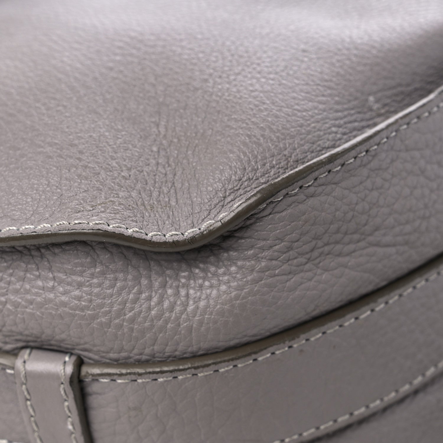Chloe Calfskin Medium Marcie Round Crossbody Bag Cashmere Grey 9 of 18