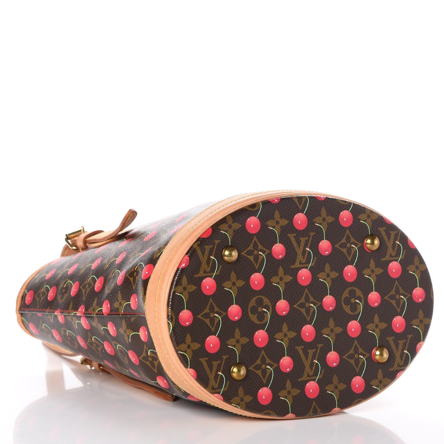 Louis Vuitton Monogram Cerises Bucket Bag 6 of 11