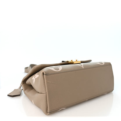 Louis Vuitton Empreinte Monogram Giant Madeleine MM Dove Grey Beige 3 of 8