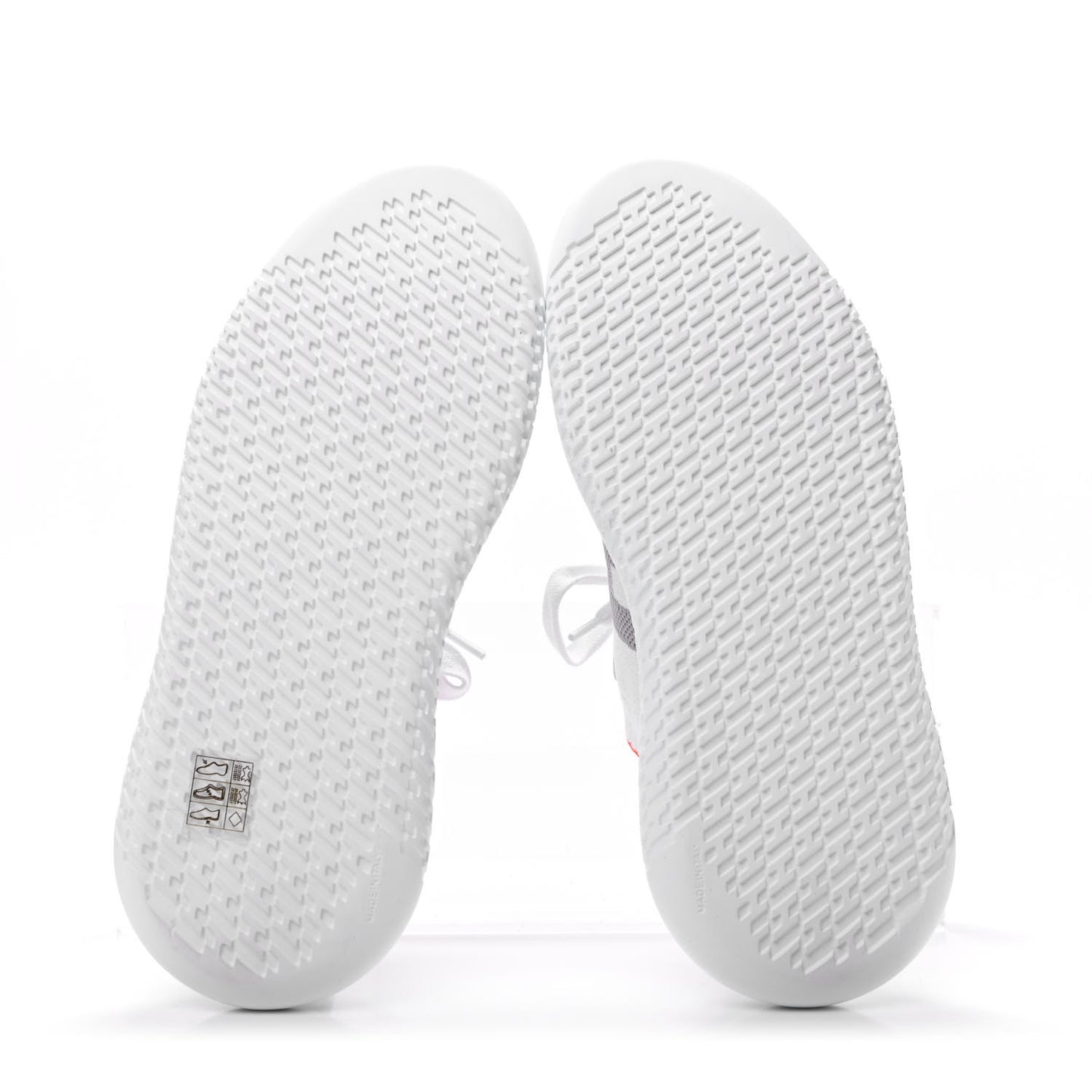 Knit Suede Goatskin Womens Crew Sneakers 37 White Gris