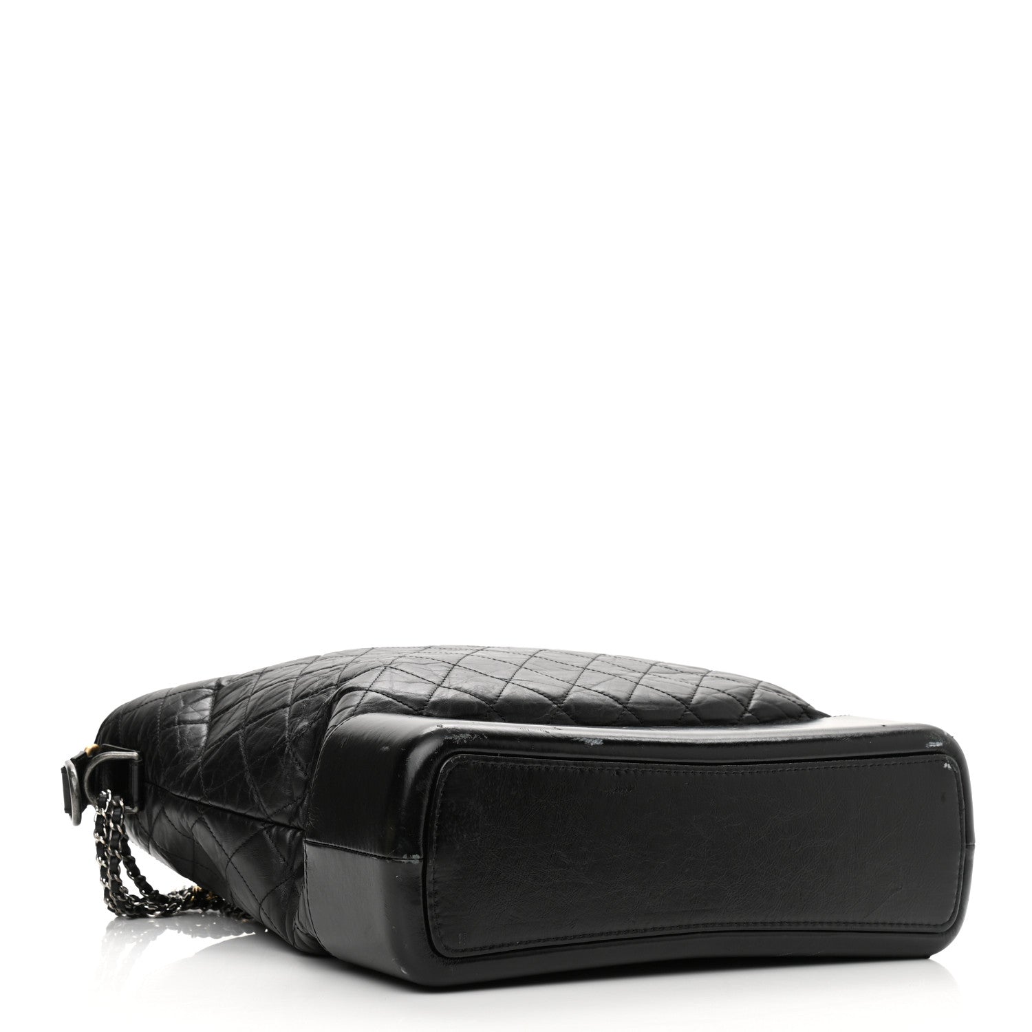 Chanel Aged Calfskin Quilted Maxi Gabrielle Hobo Black 4 of 18