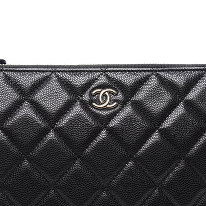 Chanel Caviar Quilted Medium Cosmetic Case Black 9 of 9