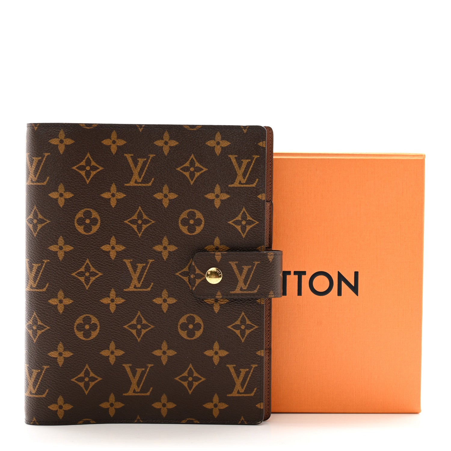 Louis Vuitton LOUIS VUITTON Monogram Large Ring Agenda Cover 8 of 8