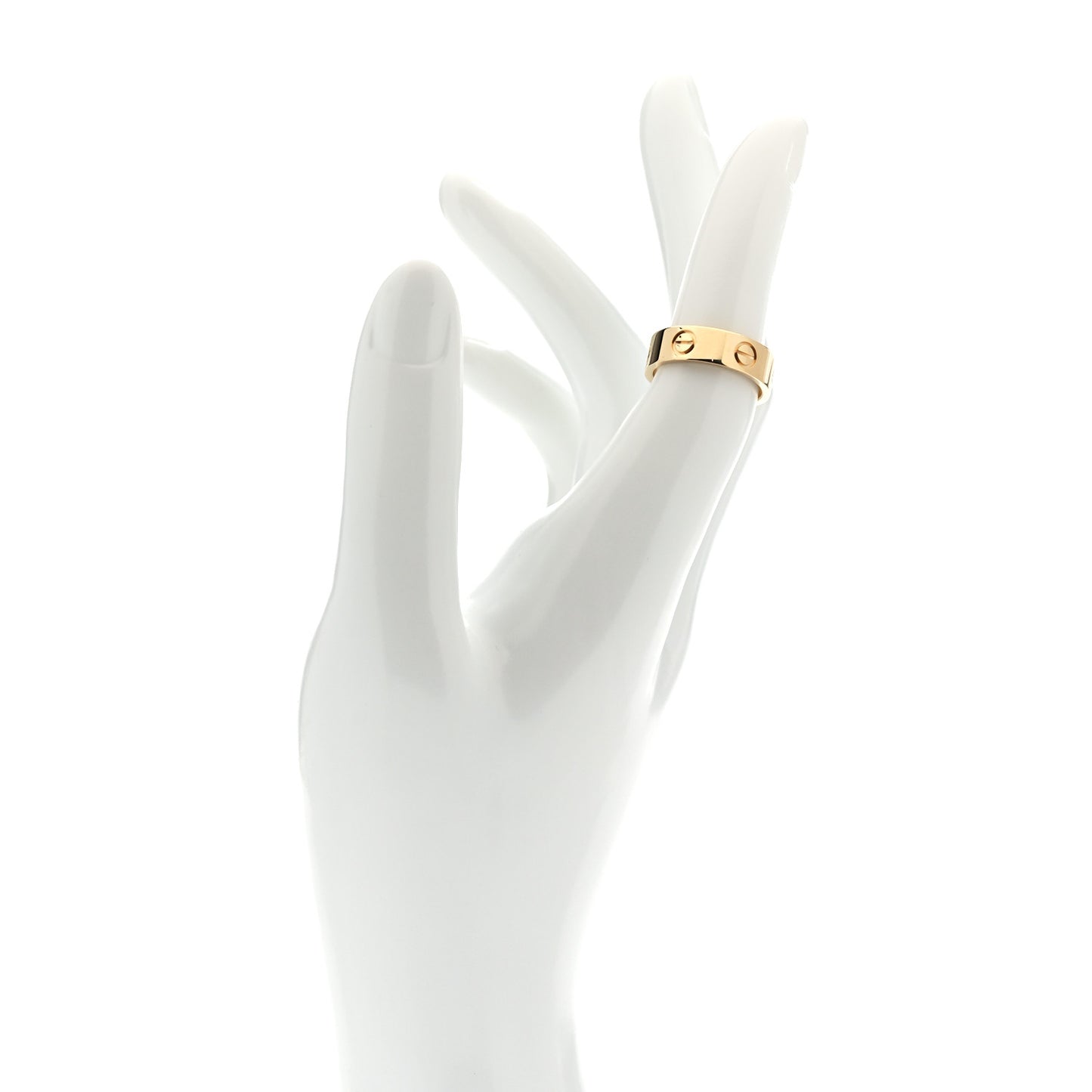 18K Yellow Gold 5.5mm LOVE Ring 51 5.75