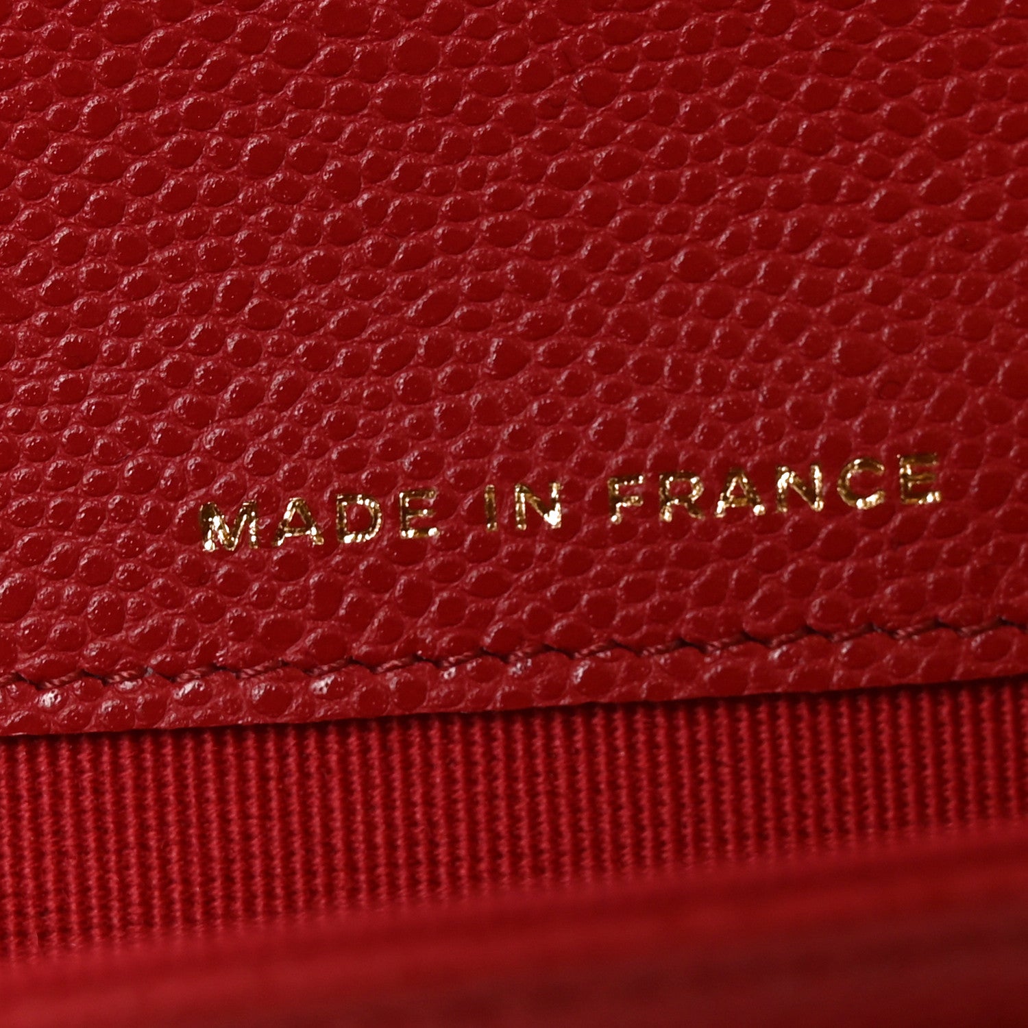 Chanel Caviar Quilted Flap Card Holder Wallet Red 7 of 9