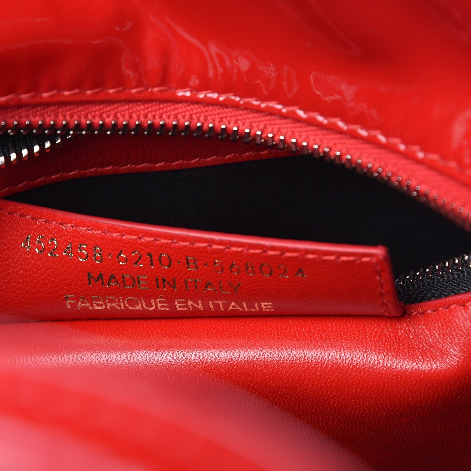 Balenciaga Patent XS Bazar Shopper Tote Rouge Groseille 7 of 9