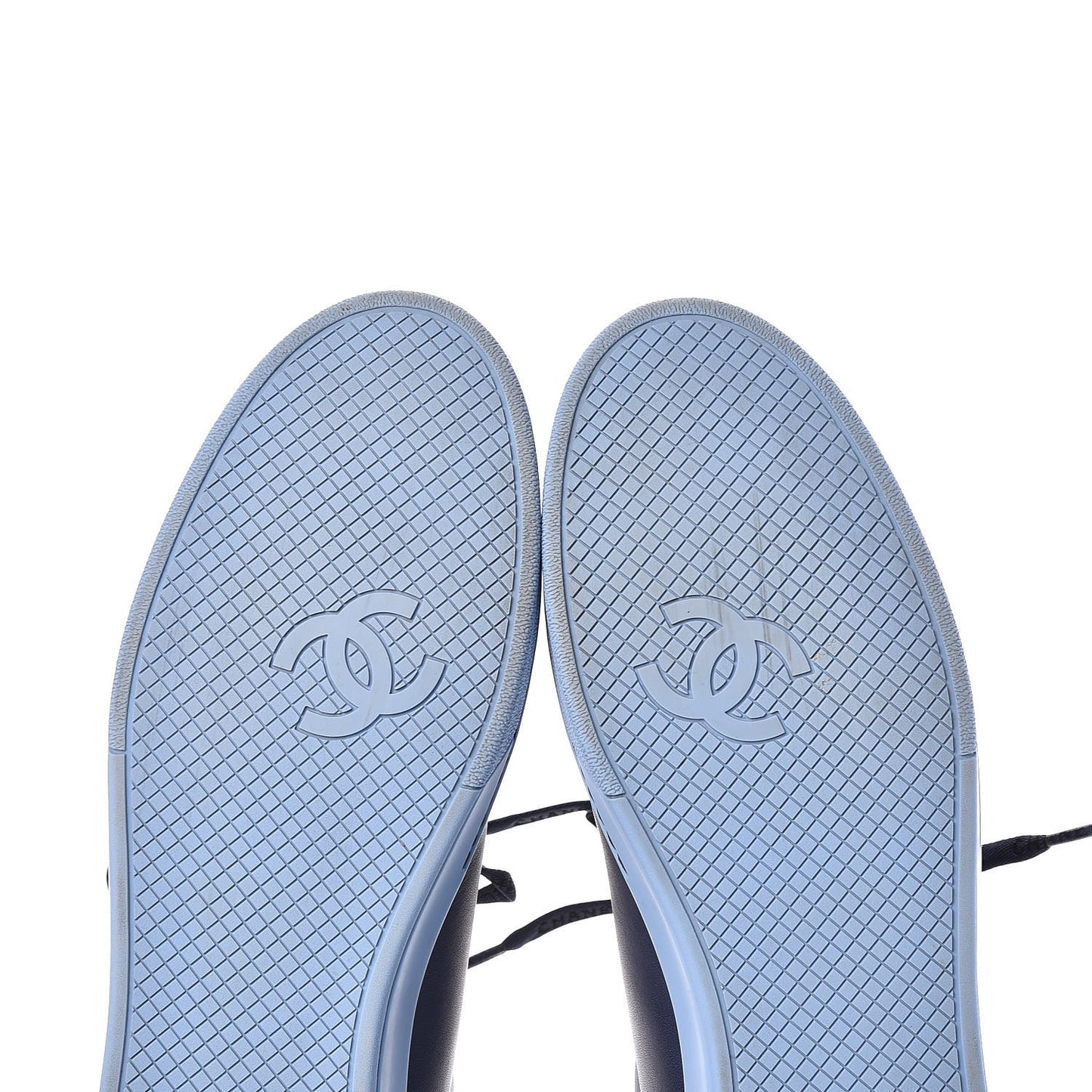 Calfskin Mens Sneakers 46 Navy
