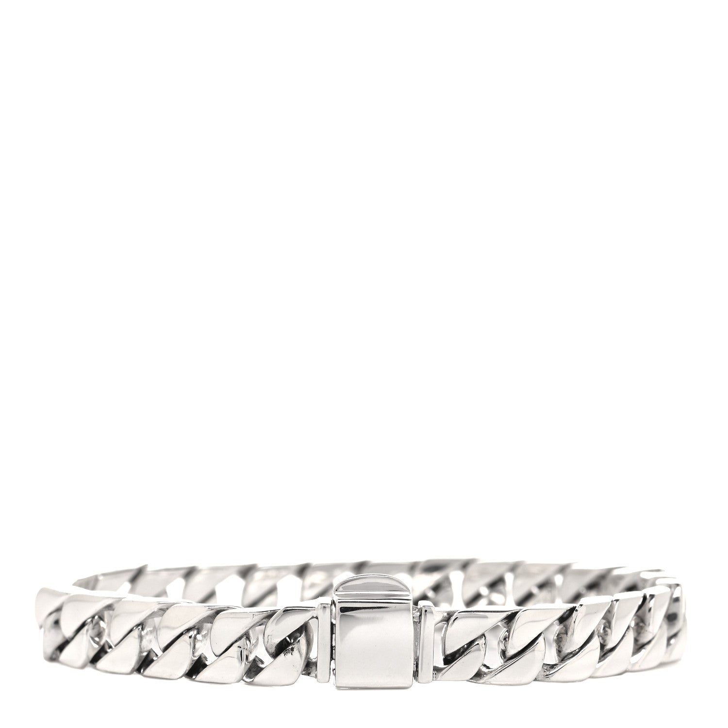 Tiffany Sterling Silver Curb Link Bracelet 3 of 5