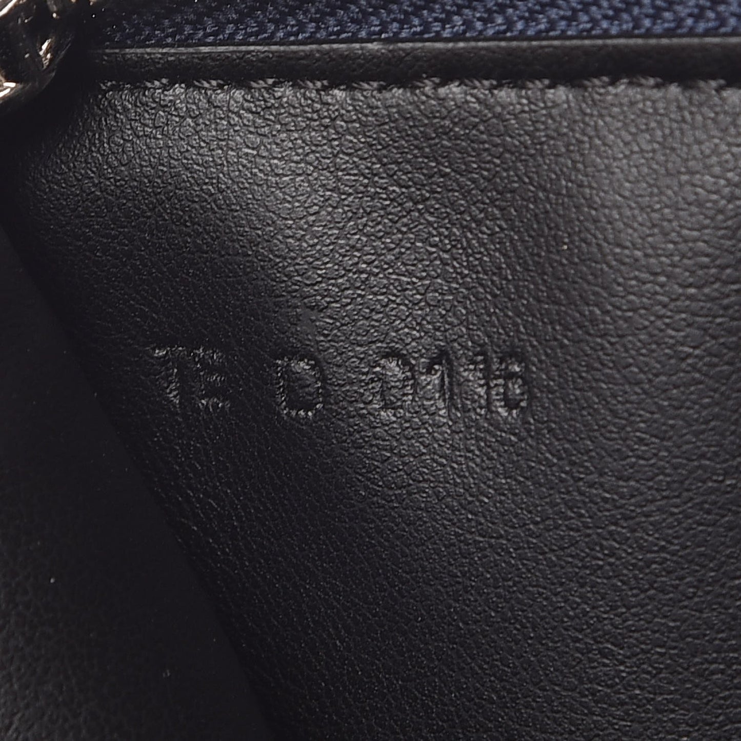 Denim Medium Logo Pouch Blue