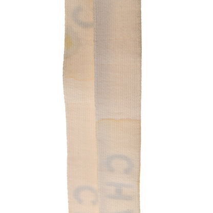 Chanel Logo Suspenders White 5 of 6