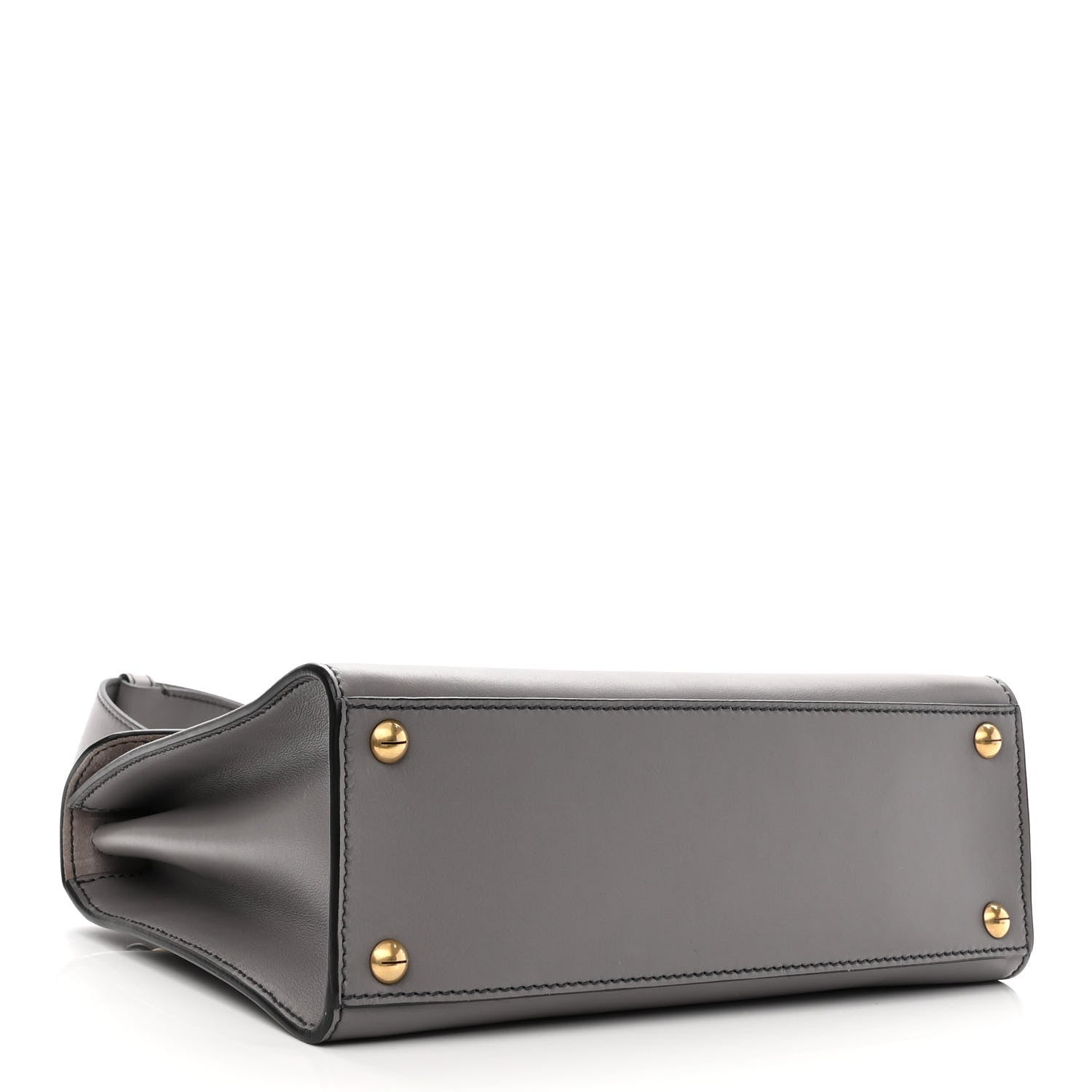 Christian Dior Calfskin Dioraddict Top Handle Iron Grey 3 of 8