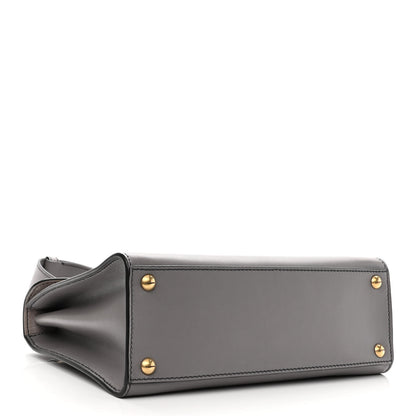 Christian Dior Calfskin Dioraddict Top Handle Iron Grey 3 of 8