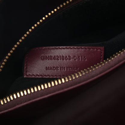 Saint Laurent Calfskin Crocodile Embossed Baby Sac De Jour Rouge 6 of 13