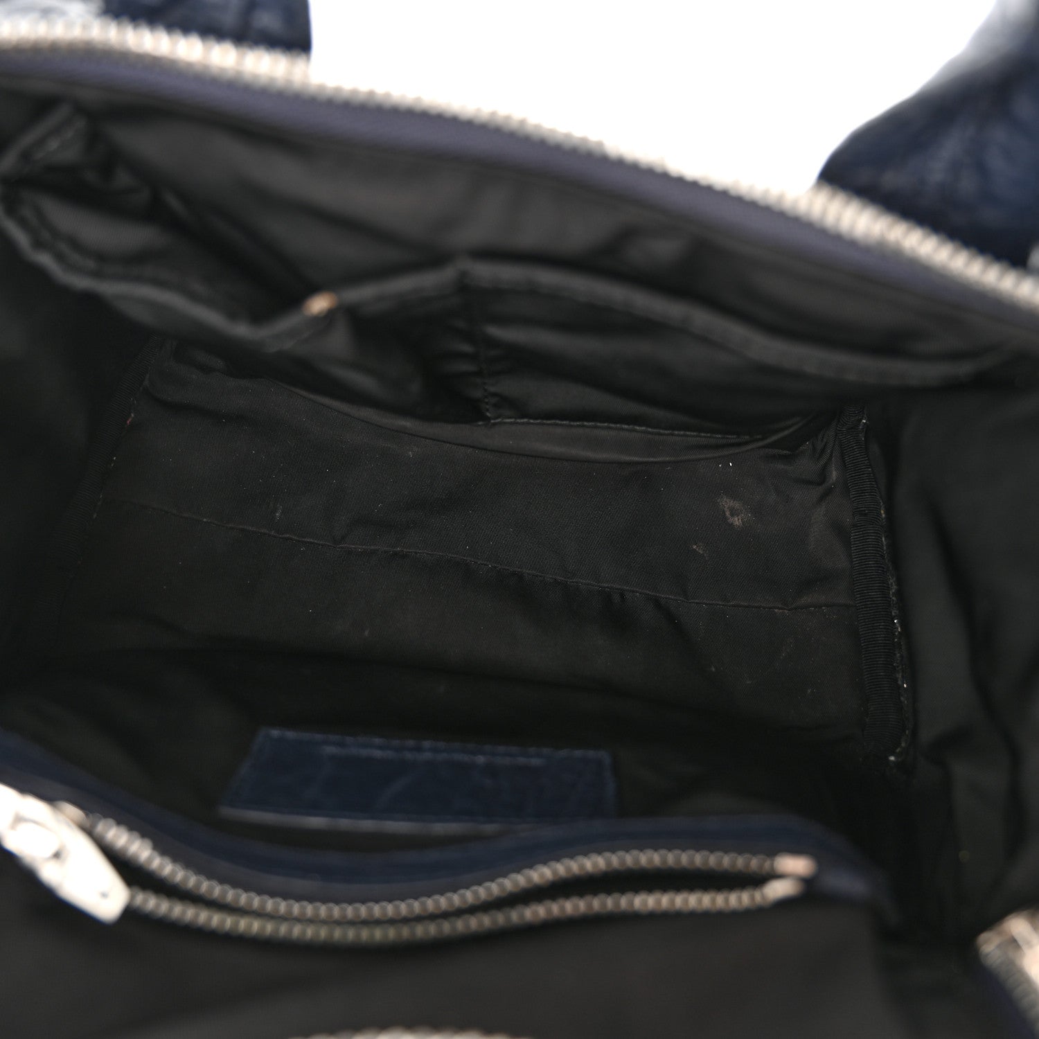 Alexander Wang Pebbled Lambskin Rockie Neptune Rhodium Hardware 5 of 13