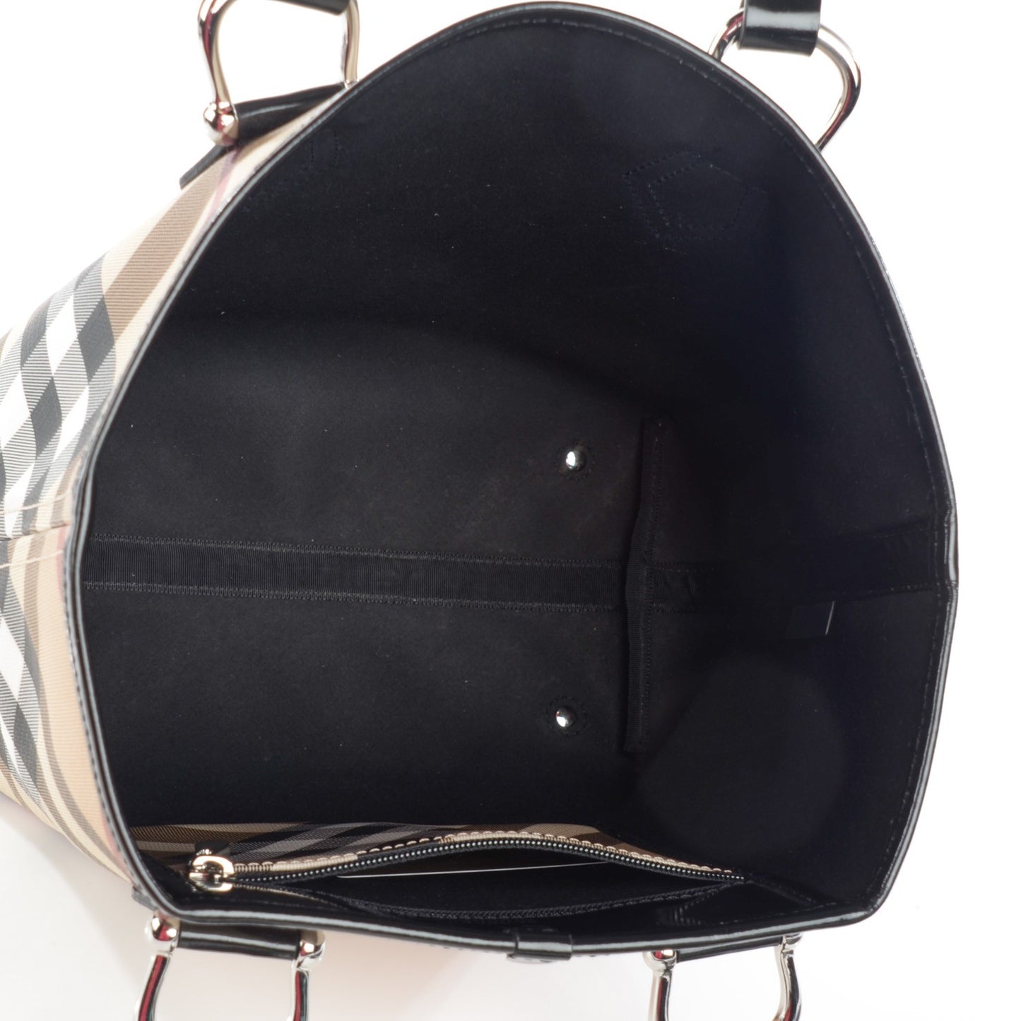 Supernova Check Stanton Tote Black