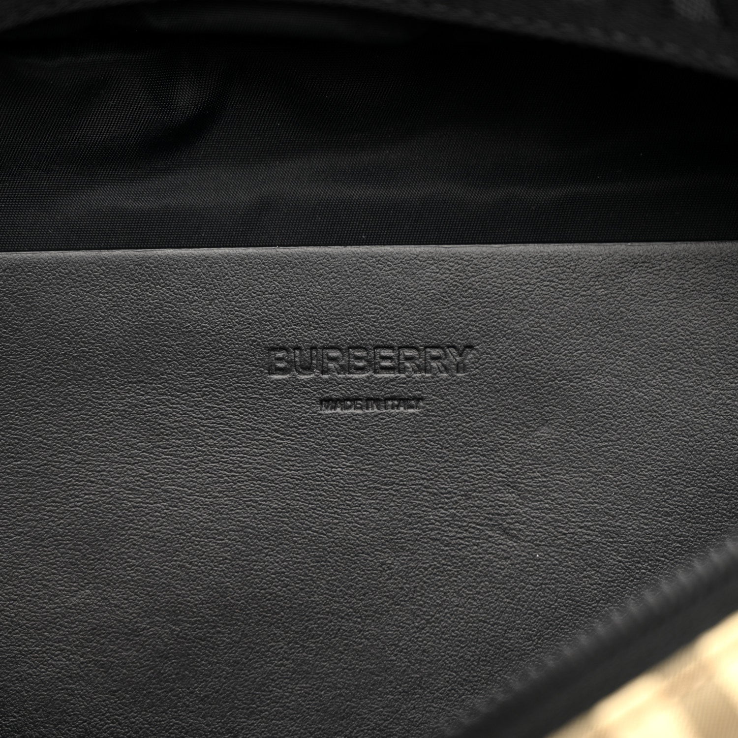 Burberry Nylon Vintage Check Sonny Bum Bag Archive Beige Black 6 of 10