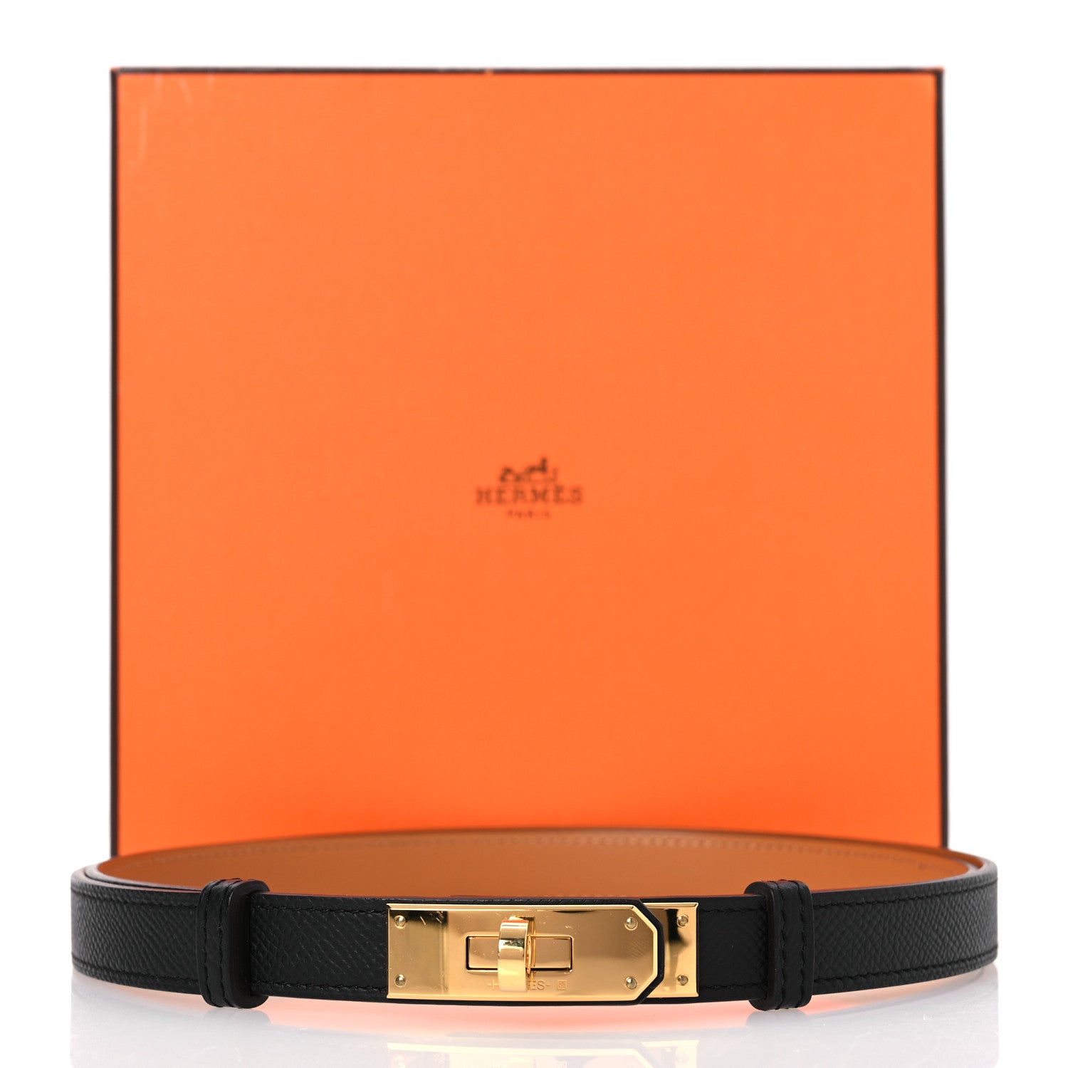 Hermes Epsom Kelly Belt Black 6 of 6