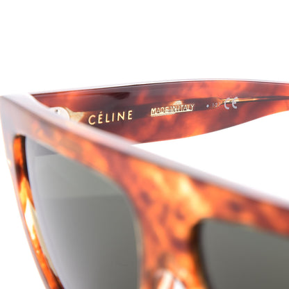 Celine Acetate Aviator Sunglasses CL 40001I Havana 6 of 6