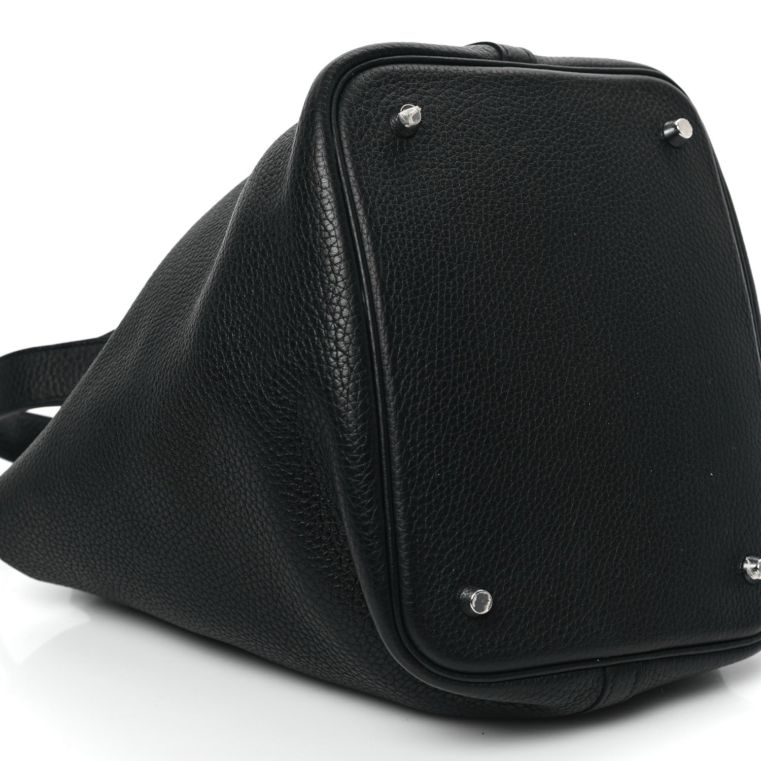 Hermes Taurillon Clemence Picotin Lock 22 MM Black 9 of 10