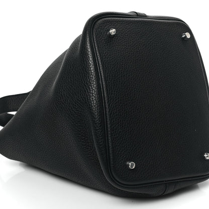 Hermes Taurillon Clemence Picotin Lock 22 MM Black 9 of 10