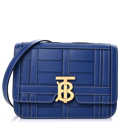 Burberry Calfskin Small TB Bag Ink Navy 1 of 9