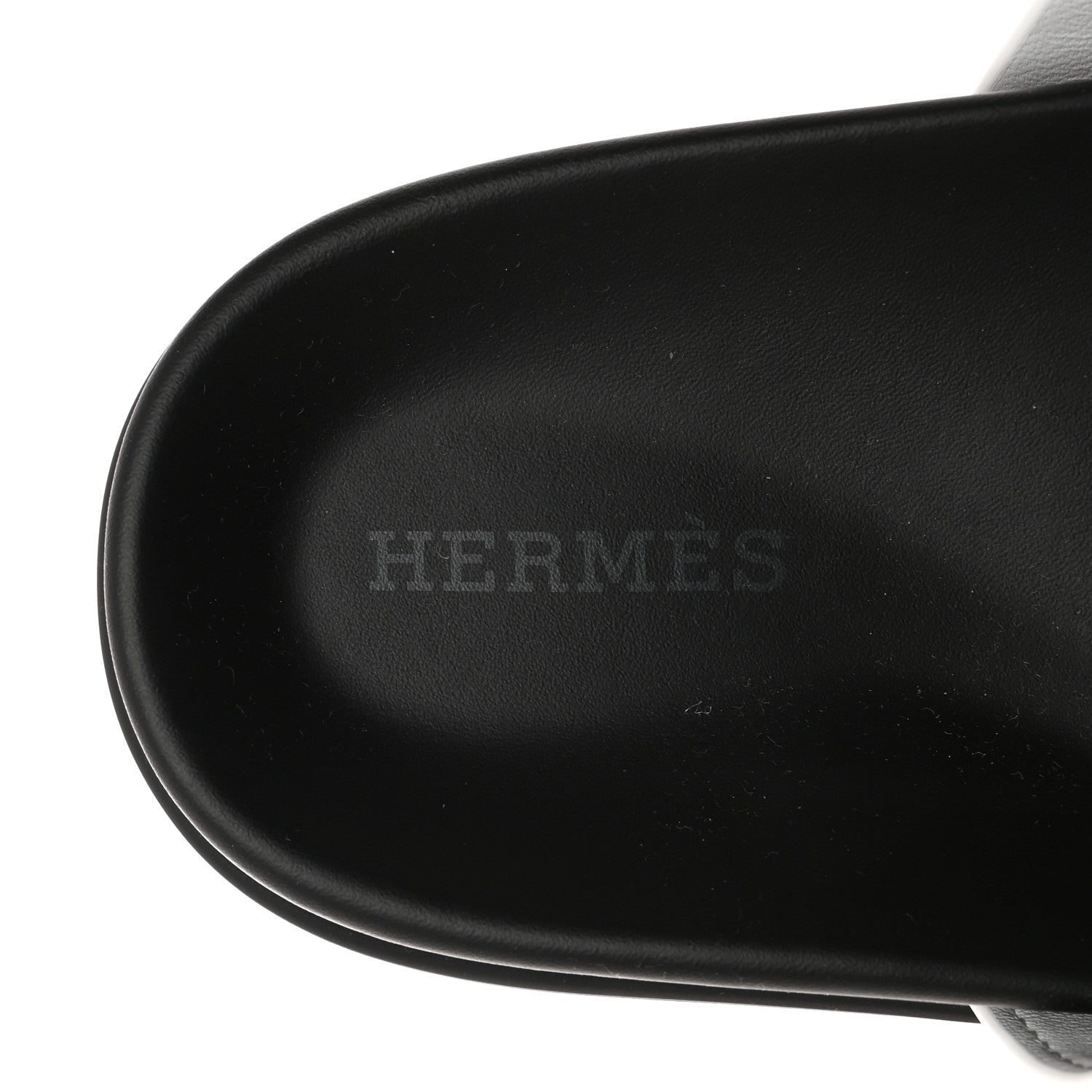 Hermes Calfskin Womens Chypre Sandals 37 White 6 of 9