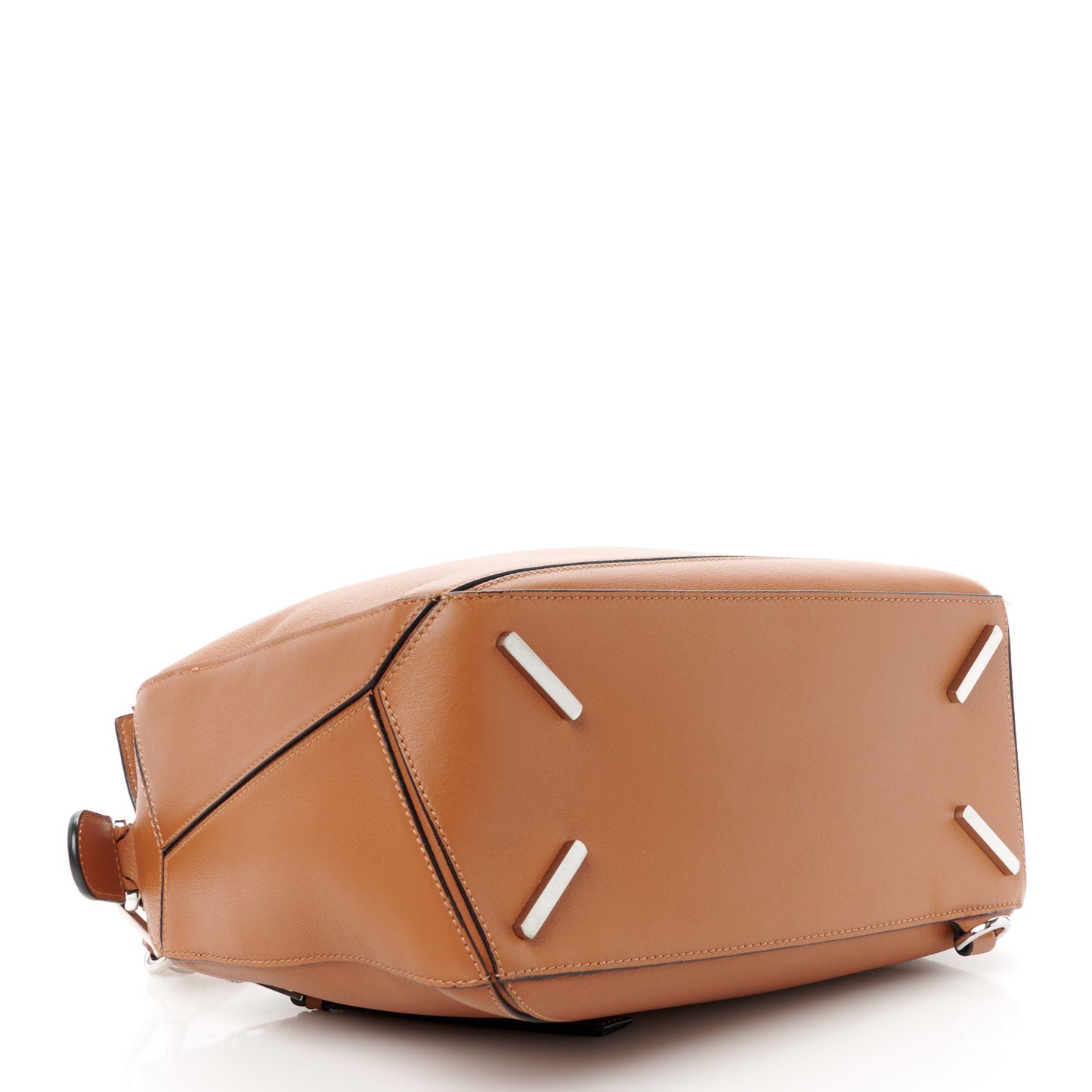 Calfskin Medium Puzzle Bag Tan