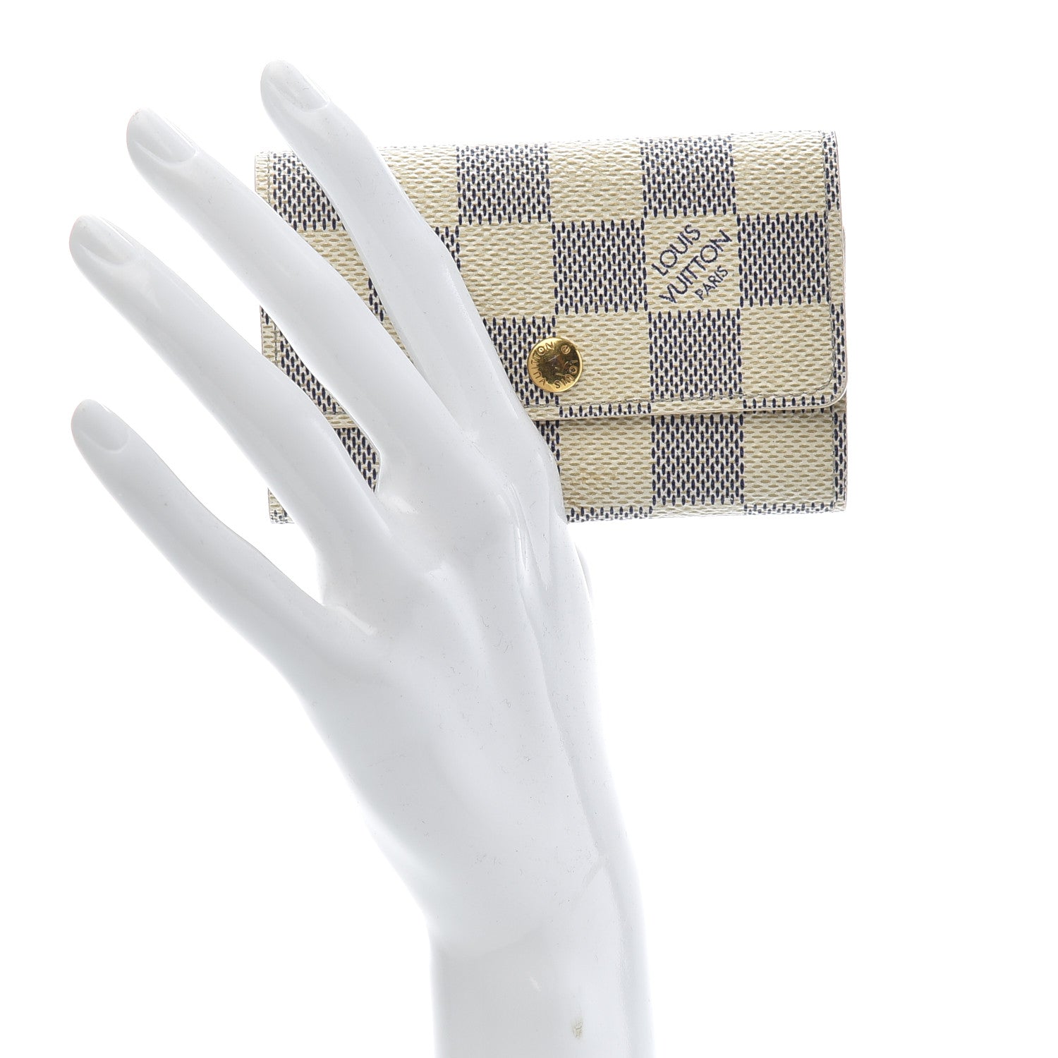 Louis Vuitton Damier Azur Multicles 6 Key Holder 2 of 7