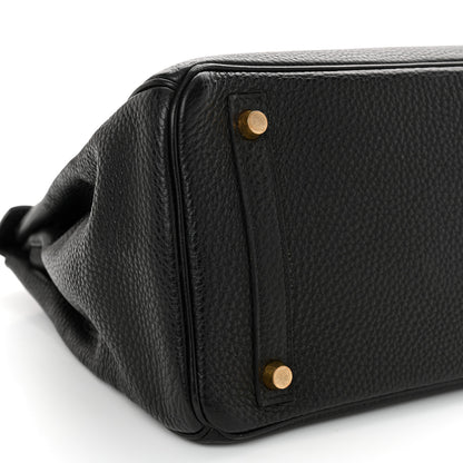 Hermes Togo Birkin 30 Black 9 of 13