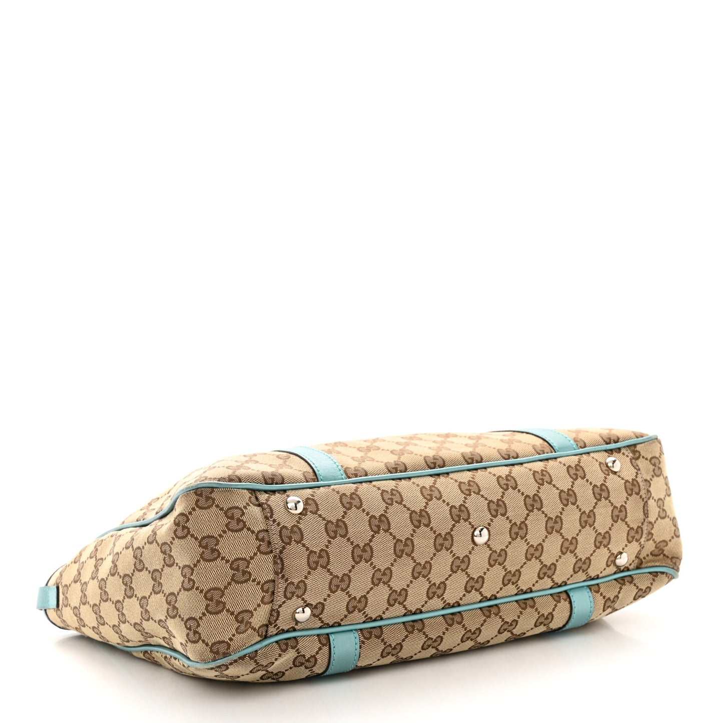 Monogram Medium Twins Shoulder Bag Turquoise
