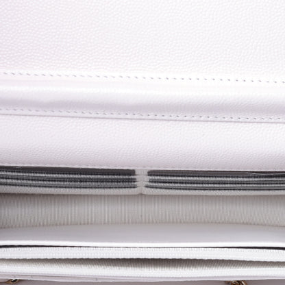 Chanel Caviar Quilted Wallet On Chain WOC White 5 of 13