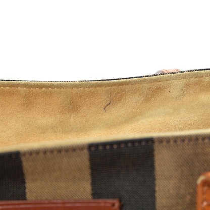 Fendi Pequin Cuoio Vegetale Medium Roll Tote Tobacco Cuoio Miele 21 of 21