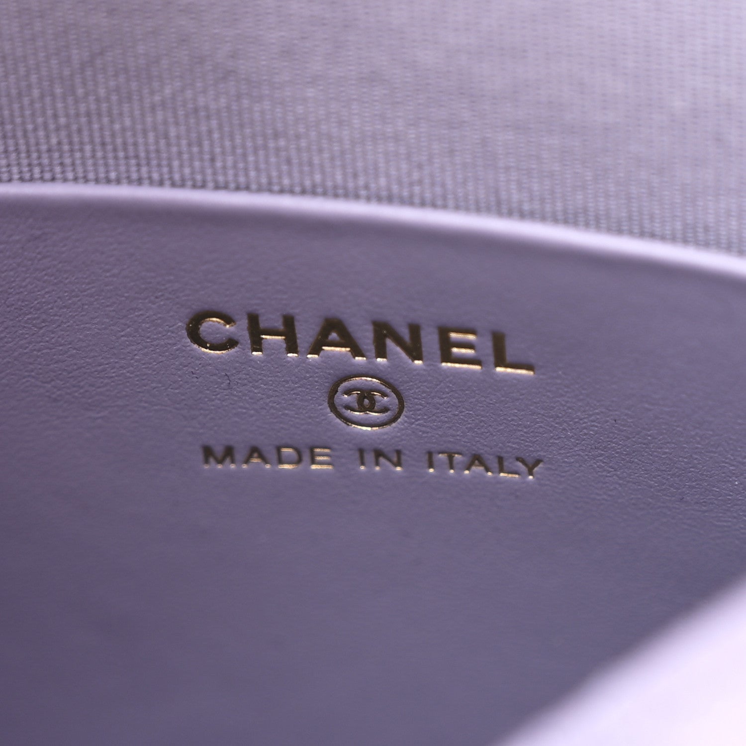 Chanel Caviar Quilted Chanel Way Clutch With Chain Light Purple 6 of 11
