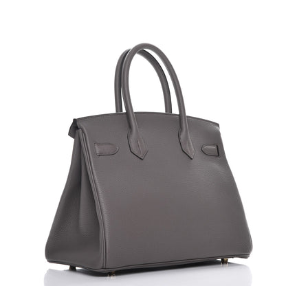 Hermes Togo Birkin 30 Etain 3 of 26