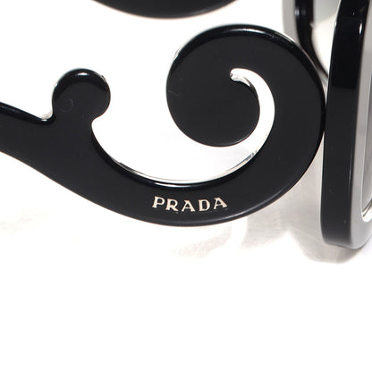 Prada Acetate Baroque Sunglasses SPR 27O Black 3 of 6