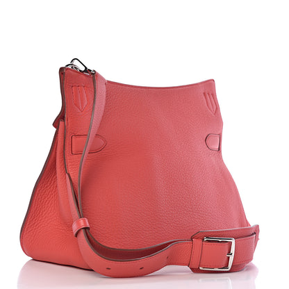Hermes Taurillon Clemence Jypsiere 34 Bougainvillea 3 of 10