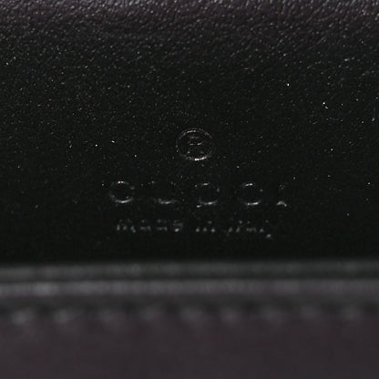 Gucci Calfskin Matelasse GG Marmont Key Chain Black 5 of 8