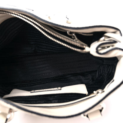 Prada Vitello Daino Shopping Tote Talco 6 of 13