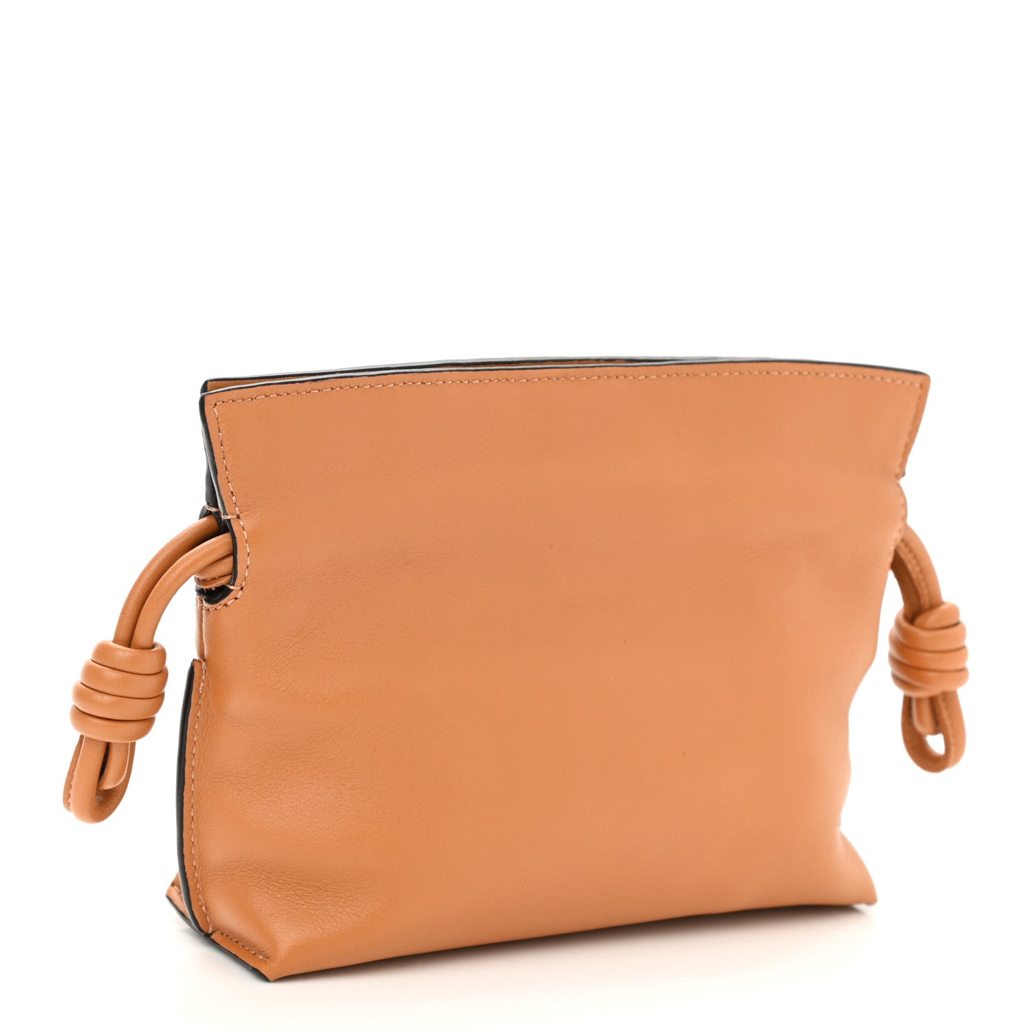 Loewe Calfskin Nano Flamenco Knot Clutch Warm Desert 3 of 8