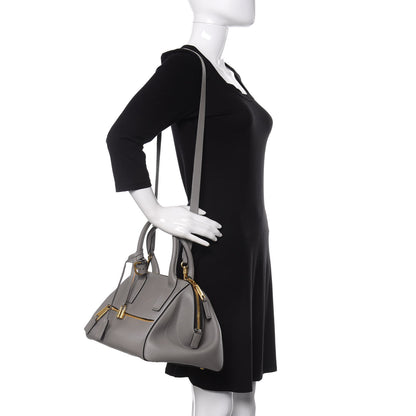 Marc Jacobs Textured Calfskin Small Incognito Satchel Grey 2 of 9