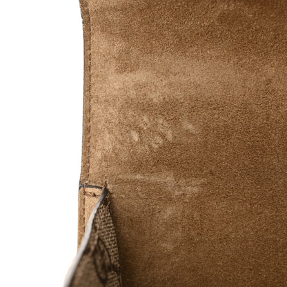 Gucci GG Supreme Monogram Suede Crystal Small Dionysus Shoulder Bag Beige Ebony Taupe 12 of 12