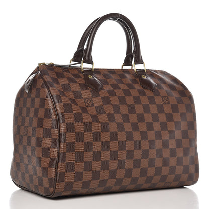 Louis Vuitton Damier Ebene Speedy 30 3 of 8