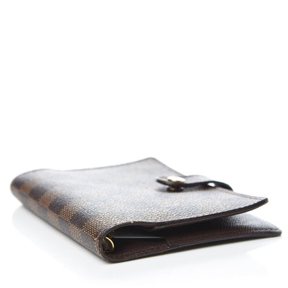 Louis Vuitton Damier Ebene Small Ring Agenda Cover 4 of 8