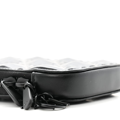 Christian Dior Calfskin Cannage Diamond Cannage Phone Holder Black 9 of 13
