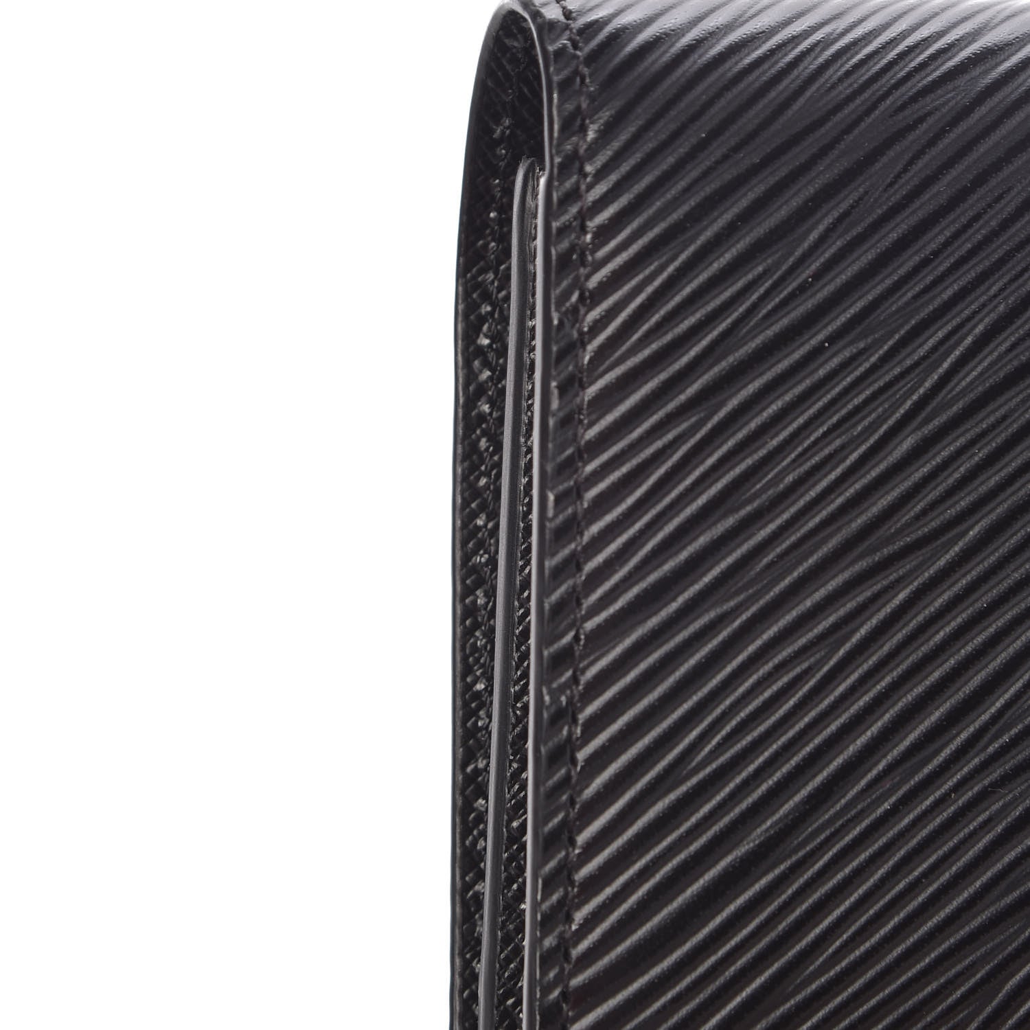 Louis Vuitton Epi Twist Compact Wallet Black 8 of 8