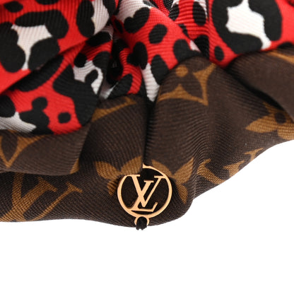 Louis Vuitton Silk Be Mindful Chouchou Scrunchie Beige 4 of 4