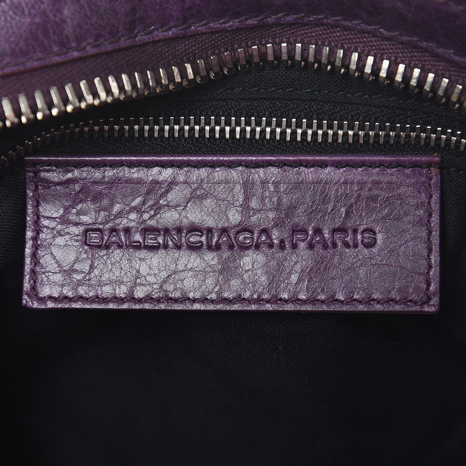 Balenciaga Agneau Giant Brogues Hardware City Raisin 6 of 10