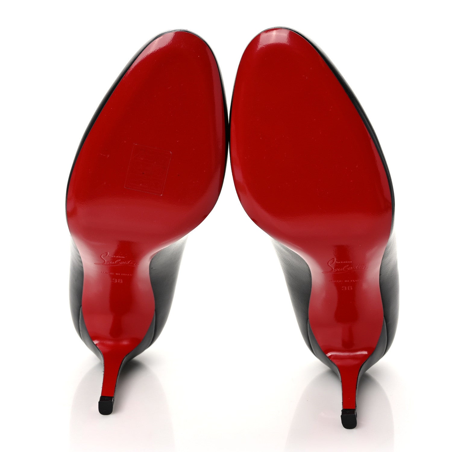 Christian Louboutin Kid Simple 85 Pumps 38 Black 5 of 8