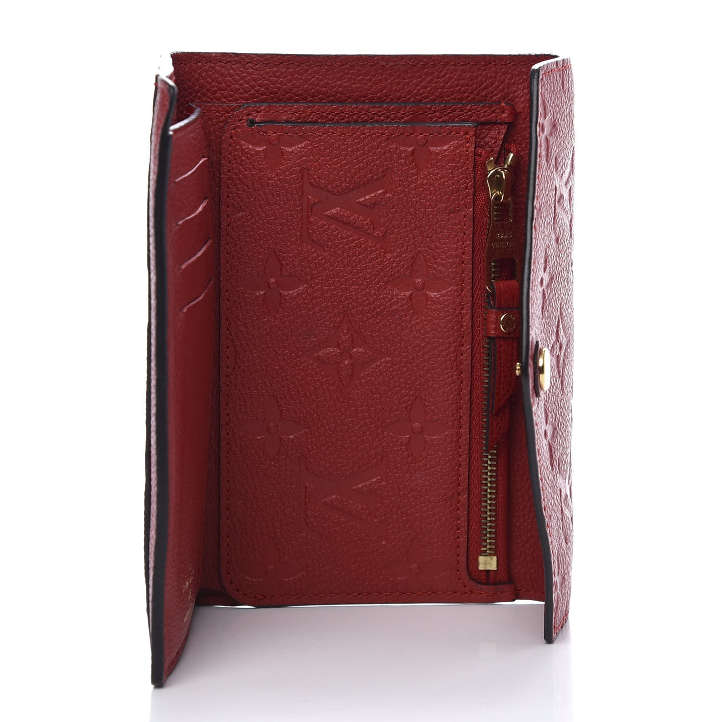 Empreinte Compact Curieuse Wallet Cherry